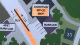 p.3 WRC WALES 2014 map of Oxon Hall Shrewsbury Campsite England Wales M2U01570