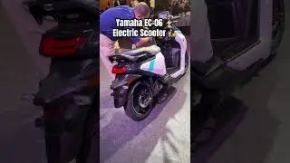 160 kms Range! Yamaha Electric Scooter Showcased - Full Boxy Look, But Comfortable?