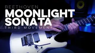 Ludwig Van Beethoven - Moonlight Sonata (3rd Movement) - Anthony Michaels (Metal Guitar Cover)