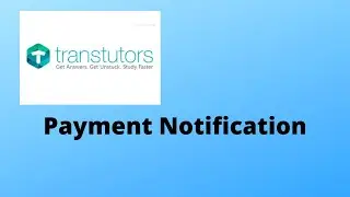 Transtutor payment