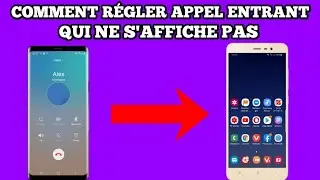 How to fix the problem of incoming call but nothing is displayed on your phone