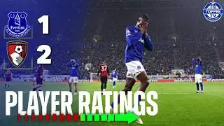 Everton 1-2 Bournemouth | Player Ratings