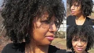 57 - Water Only Hair Washing(Afro Textured Hair):  My Natural Hair Updates and Chit Chat
