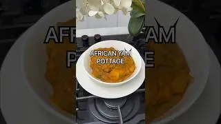 How to make African Yam pottage. #shortsafrica #shorts #100daysytshorts
