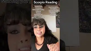 Scorpio-Trying to balance, ground a situation  and mend the hurt/heartache. ♏️ 