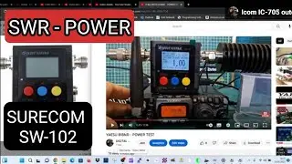 SURECOM SW-102 Power & SWR Meter