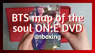 🌌 BTS Map Of The Soul ON:E DVD unboxing + WINGS ver N unboxing 🌌