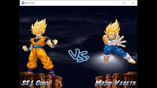Hyper DBZ- SSJ goku survival mode run