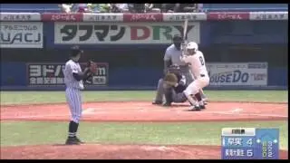 20150726 高校野球 西東京大会決勝 早稲田実ＶＳ東海大菅生 7月26日 神宮 早実８回逆転シーン