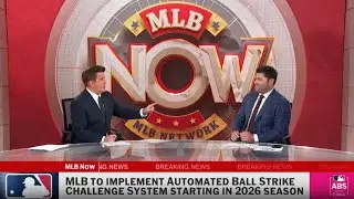 MLB Network Analysts break down the Automated Ball Strike Challenge System during MLB Now