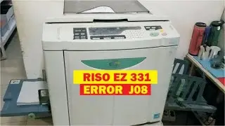 MESIN RISO EZ ERROR J08