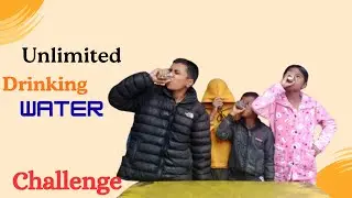 Unlimited Drinking Water 😀 Challenge 🤛 with brothers and sisters 😀😍 |Vlogs Hemant|