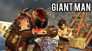 How to Defeat Boss Giant Man 😯 | Tomb Raider boss Fight