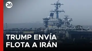 🚨 CONFLICTO INMINENTE | La flota de EEUU marcha a Irán por orden de Donald Trump
