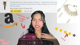Reviewing my amazon order list of 2024 #trending #haul#amazon