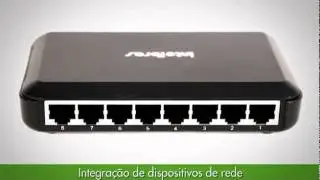 Intelbras SF 800 Q - Switch 8 portas