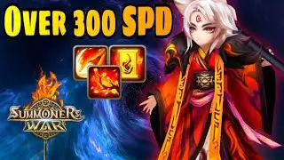 Over 300 SPD Jeogun (Fire Art Master) [CRAZY] - Summoners War