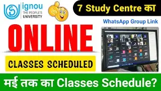 IGNOU Released Online Classes Schedule 2021 For All New & Old Students | IGNOU Classes Latest Update