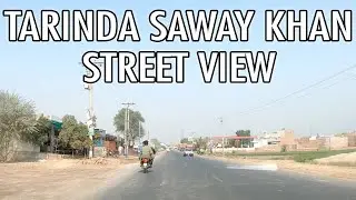 TARINDA SAWAY KHAN CITY STREET VIEW 2020 - Trinda Saway Khan, Rahim yar Khan Tour - 4K HD