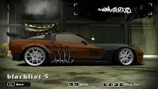 NFS Most Wanted Blacklist Car - #5 Webster
