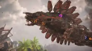 Horizon Forbidden West First Slitherfang boss fight Ultra Hard
