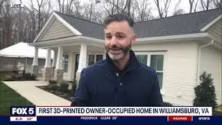 21.12.21 | Fox5DC Alquist's Zachary Mannheimer on the First 3D Printed House in the U.S.
