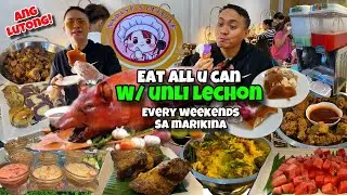 EAT ALL YOU CAN buffet sa NADINE'S CUISINE sa Marikina w/25 putahe,lechon samgyup,hotpot,desert,atbp