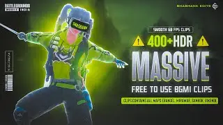 MASSIVE HDR CLIPS PACK GIVEAWAY | ALL HDR CLIPS ARE FREE TO USE | FREE TO USE BGMI CLIPS | #HDRCLIPS