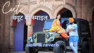slow & Reverb ❤️//New Rajasthani song//cute si smile 😊❤️