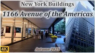 ❤ New York Buildings 4K ❤ 1166 Avenue of the Americas
