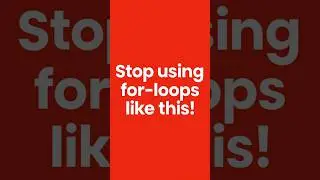 Stop Using for-loops Like This in Java &mdash; Use These Instead!