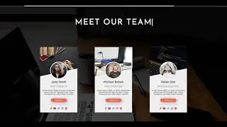 Profile Cards | HTML, CSS and JavaScript