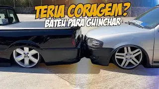 EXTREMOS 7008 - GUINCHOU A SAVEIRO BATENDO NO PARACHOQUE! NUNCA VI ISSO NA VIDA - VLOG7008