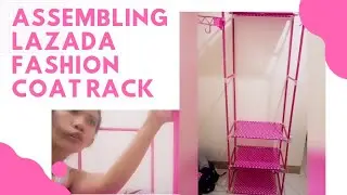 Assembling Fashion Coat Rack from Lazada