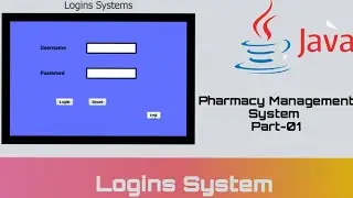 Java NetBeans Login Systems bangla Tutorial 01: pharmacy management system