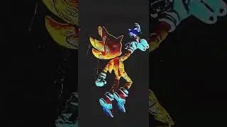 I just finished my Sonic short with this funk called val val tralr