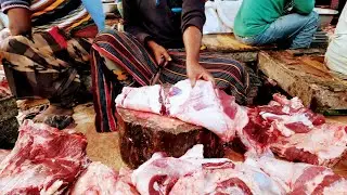 Most beautiful meat cutting skills, Experts butcher amazing show, Best selling shop