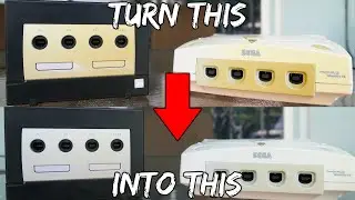 Восстановление Nintendo Gamecube и Sega Dreamcast (как удалить желтизну с видеоигр и кроссовок)