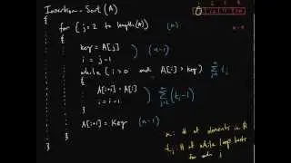 Insertion Sort - Running Time - Part 1