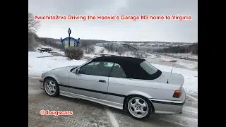 #wichita2rva Driving the Hoovie's Garage BMW M3 home by @dougscars