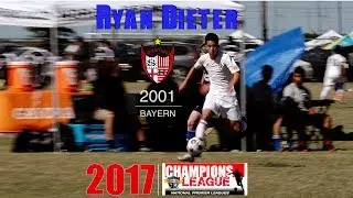 Ryan Dieter 2017 NPL Champions League Highlights
