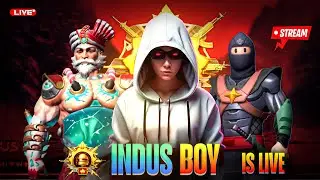 Indus Live Rank Push 💔 Indus Game Live | Indus Battle royale Live Stream 😘 #indus #indusboy 🥰🥀
