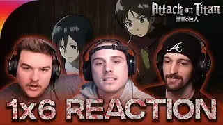 Attack On Titan 1x6 Reaction!! 