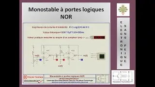 A47- Monostable à portes logiques NOR