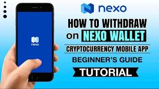 How to WITHDRAW crypto on NEXO Wallet App for Beginners | Tutorial