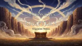 2 Chronicles 1 - Solomon's Wise Reign Begins with Sacrifices and Divine Wisdom Granted