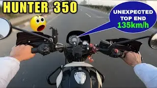 Hunter 350 Top Speed chack 😲