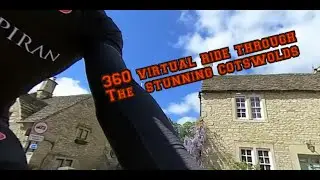 Chris Opie Ride Along | Castle Combe 360 view | Picturesque Village