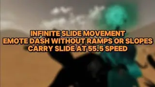 INFINITE SLIDE TRICK: Detailed Tutorial | EVADE - Roblox