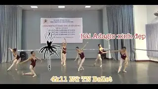 M&uacute;a ballet | Chương tr&igrave;nh Tốt Nghiệp M&ocirc;n Ballet 4K11 (Nữ) Ngo&agrave;i Gi&oacute;ng | Trường M&uacute;a HCMC